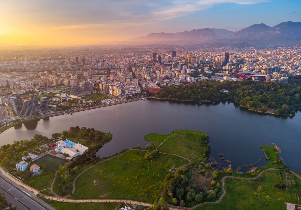 tirana lake